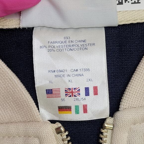 Reebok Sweatshirt XL 23x28 Beige - Picture 8 of 16